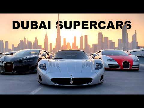 SUPERCARS in Dubai February 2025