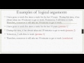 Understanding Premises and Conclusions