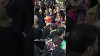 Zohran Mamdani, Cardinal Timothy Dolan & Archbishop Ronald Hicks NYC March 17 2026