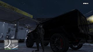 Black Delta force military outfit GtaV online 
