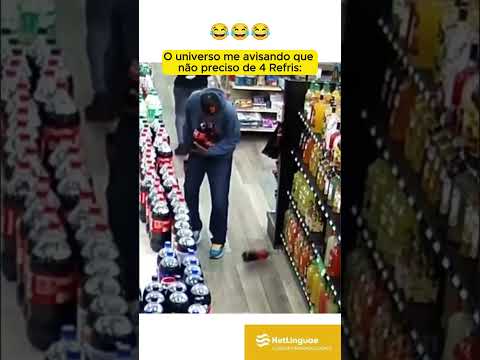 O universo me avisando que não preciso de 4 refris 😂😂😂 #humor #meme #engraçado #cotidiano #refri