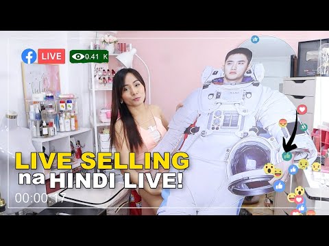 LIVE SELLING na HINDI LIVE! 😆