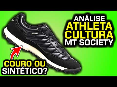 Uma BOA chuteira INTERMEDIÁRIA? 🤔 - Análise chuteira society Athleta Cultura MT
