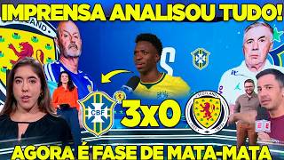 Brasil x Escócia O Lance Que Definiu o Jogo em 3x0!