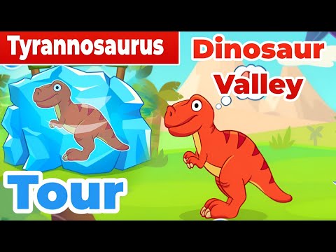 🦖 Dinosaur Valley Tour | 🦅 Tyrannosaurus Adventure for Kids