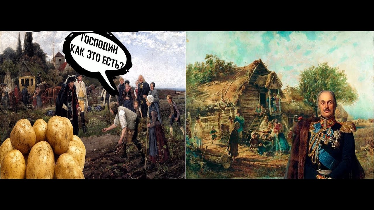 Интересные истории. Крестьяне против земляных яблок