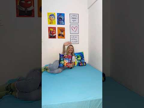 Cama do Divertidamente 2 #divertidamente #divertidamente2 #quarto #decoração #disney #insideout2