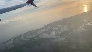 Southwest airlines Boeing 737-800 takeoff from New Orleans￼ msy