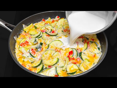 Diese Zucchini sind besser als Fleisch! Sogar Kinder lieben sie! Eine neue Art zu kochen