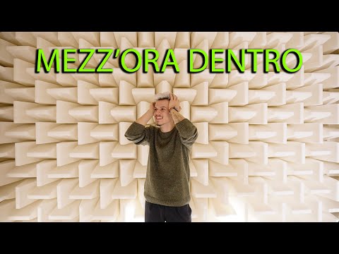 SOPRAVVIVO nella stanza più SILENZIOSA del MONDO