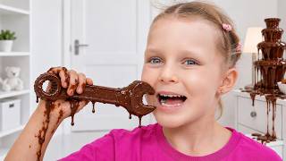 Real VS Chocolate Adventure! Guessing Game For Kids! 🍫🔍