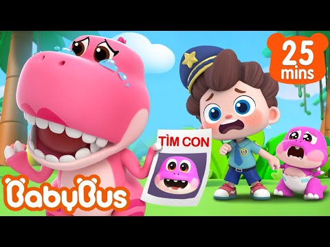 10 khủng long con đi lạc | Khủng long con tìm mẹ | Nhạc thiếu nhi vui nhộn | Yes! Neo | BabyBus