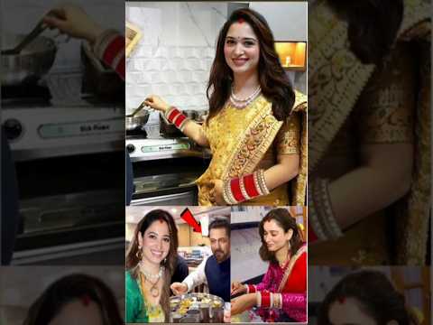 Salman Khan wife Tamanna  Bhatia is cooking in the kitchen ll #shorts