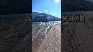 Shale Beach on Adams Lake   #youtubeshorts #rambleon #kayaking #paddling #kamloopskayak