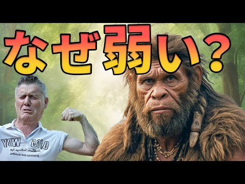 現代人がネアンデルタール人より弱い理由がこちら【解説動画】