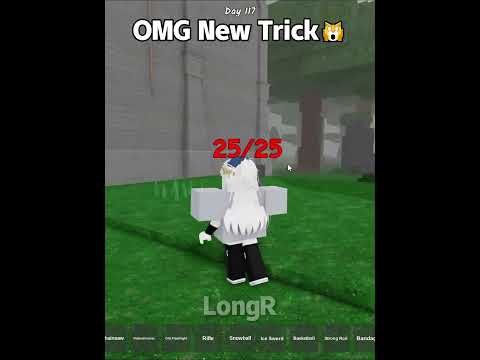 OMG New Trick🙀  #roblox #99nightintheforest #longr #usa