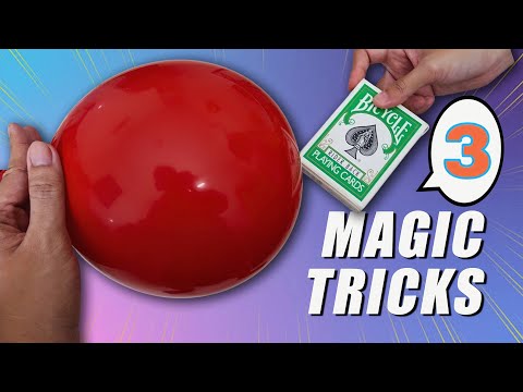 3 EASY Magic Tricks For Beginners!