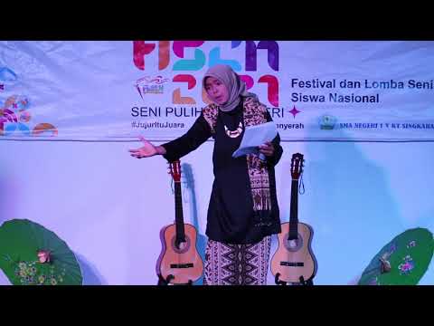 Lomba Baca Puisi Nur Hazizah SMAN 1 X Koto Singkar