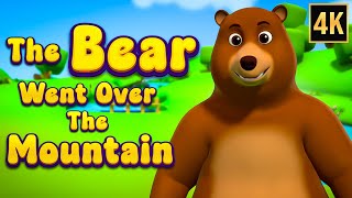 The Bear Went Over the Mountain + More Kids Songs & Cartoon Videos