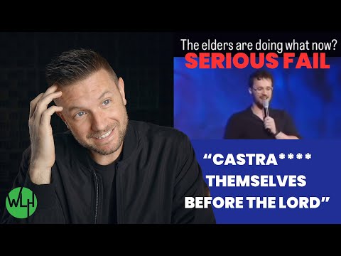 What did he just say to the church?