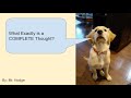 Understanding Sentence Structure Components