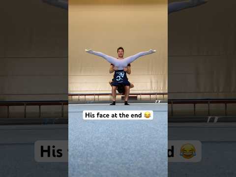 LOL 😂😂 #shorts #fun #funny #acrobats #acrobatics #cartwheel #gymnast