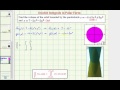 Volume Calculation Using Double Integrals in Polar Form