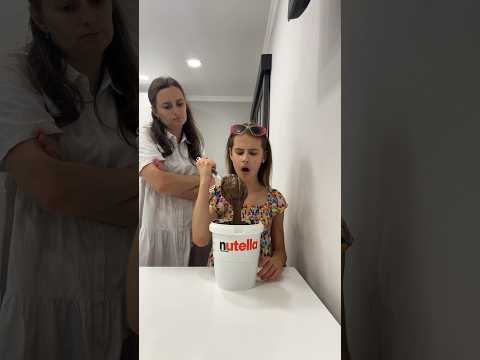 Короче говоря Алинка ест много Nutella #shorts #funny