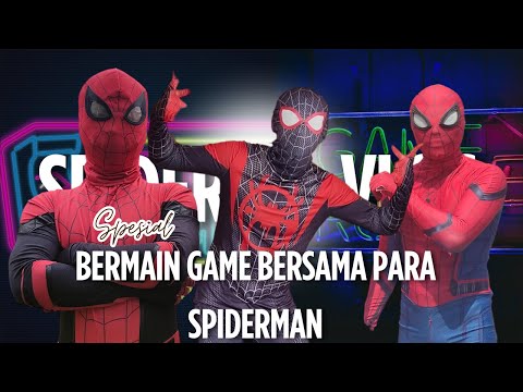 🔴 SPIDERMAN BERMAIN GAME TEBAK - TEBAKAN BERSAMA SPIDERMAN BLACKY, SPIDERMAN GEMOY | SPIDER DAILY