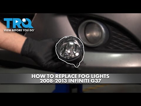 How to Replace Fog Lights 2008-2013 Infiniti G37