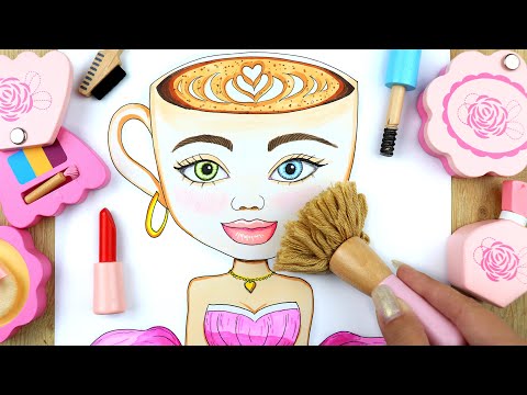 ASM Makeup & Skincare with WOODEN cosmetics 💄 Ballerina Cappuchina 100% Sleep