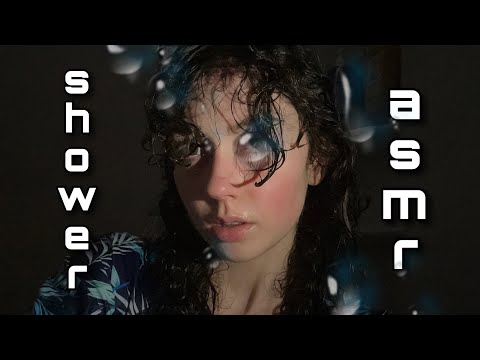 Wet ASMR 🤭 Random ASMR Triggers in the Shower + Tingly Layered Sounds/Voiceover (steam tracing)