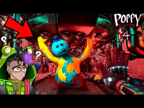 QUE PASA SI SALVAMOS A DOEY en POPPY  PLAYTIME 4 ? (NUEVO FINAL SECRETO) 🐸 SIMBA