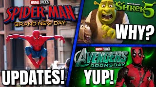 Spider-Man 4 Updates, Avengers Doomsday, Shrek 5 Delay Conspiracies & MORE!!