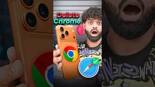 Uninstall Chrome From Apple Device Right Now!!!! #shorts