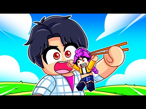 隆JINU se COME a RUMI en Roblox!