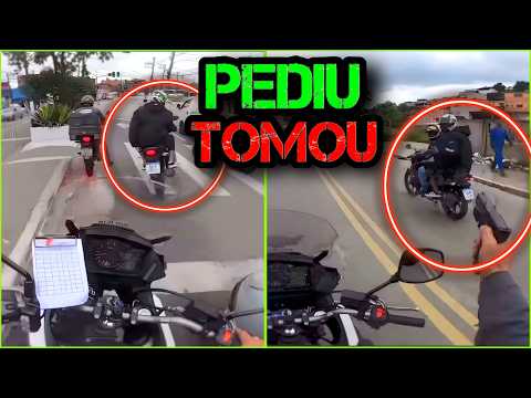 37 MINUTOS DE MOMENTOS ÉPICOS E LOUCOS DE PINOTES DE MOTO ROUBADAS (EP.328)