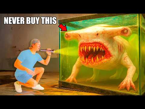I Bought The Most Terrifying Sea Monsters Off The Web…