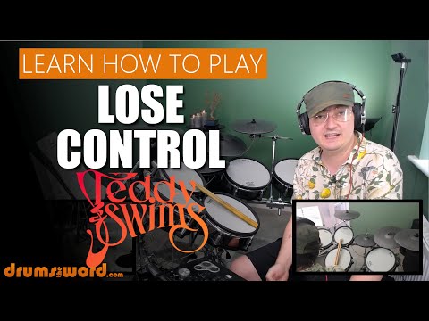 ★ Lose Control (Teddy Swims) ★ Drum Lesson PREVIEW | How To Play Song (Mikky Ekko)