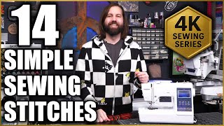 14 Simple Sewing Stitches for Beginners - Tock Custom