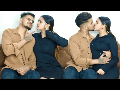 Irritating Prank On My Girlfriend Nancy || Real Kissing Prank || Gone Romantic || Ansh Rajput