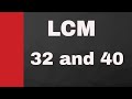 Finding the Least Common Multiple