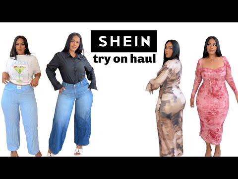 SHEIN curve TRY ON HAUL ropa de tallas grandes PLUS SIZE 2024