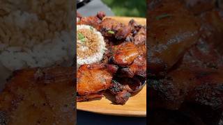 Grilled Teriyaki Chicken Thighs Recipe - How to make Teriyaki Chicken on the Grill #shorts #bbq