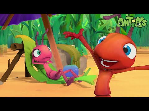 Los Antiks Hacen un Viaje a la Playa | Caricaturas | Antiks | Videos Graciosos Para Niños | Oddbods