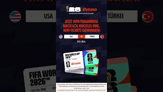 🌴 Jetzt WM-Traumreise nach L.A. inkl. WM-Tickets für USA vs. Türkei zu gewinnen! 🇺🇸🇹🇷🎟️