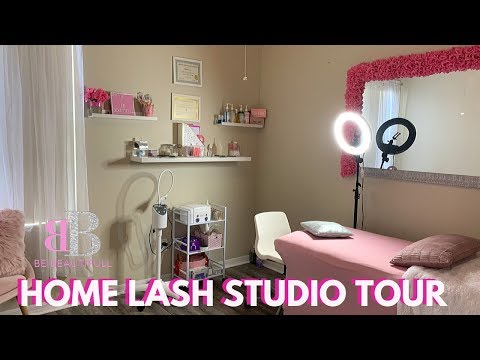 HOME LASH STUDIO TOUR | BELINDA ALMA