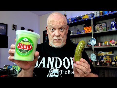 WHY DOES THIS EXIST?! 🤮 Pickle Cotton Candy REVIEW