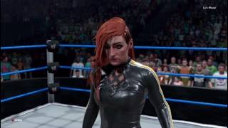 SMACKDOWN - NEW WCW World CHAMPION Becky Lynch opens the show