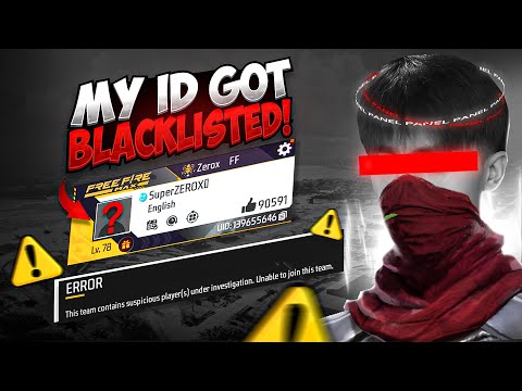 My ID Got Blacklisted🚫😞( Time to Leave Freefire👋)